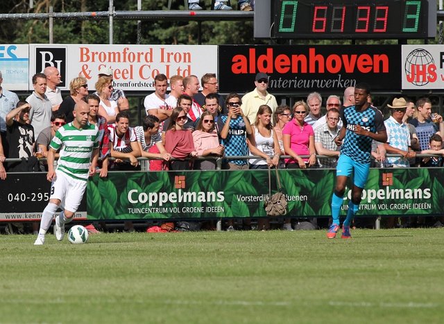 Tommy Jacobs tegen PSV