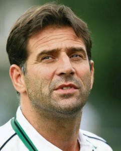 Willy Scheepers Trainer FC Kreuzlingen gegen FC Frauenfeld auf der Sportanlage Hafenfeld Kreuzlingen am Freitag 20. Juli 2007 (FOTO GACCIOLI KREUZLINGEN)